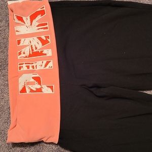 Pink Victoria's secret yoga pants   extra small